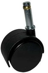 Dh Casters C-T20GRBK Swivel Caster, Grip Ring Mounting, 2-3/8 in H Dimensions, 2 in Dia Wheel, Plastic Wheel, Black