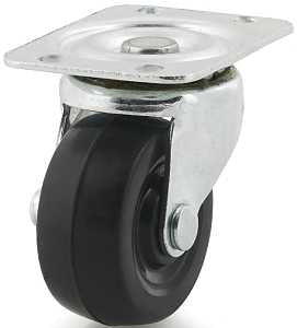 Dh Casters C-GD20RS Swivel Caster, 1-7/8 x 2-9/16 in Plate, 2-7/16 in H Dimensions, 2 in Dia Wheel