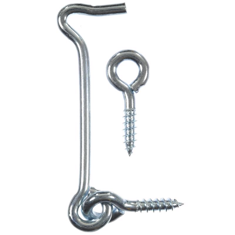Ace 3 in. L Steel Gate Hooks 2 pk, Pack of 5
