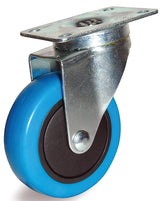 Dh Casters C-LM35P1BMS Swivel Caster, 2-3/8 x 3-5/8 in Plate, 4-11/16 in H Dimensions, 3-1/2 in Dia Wheel