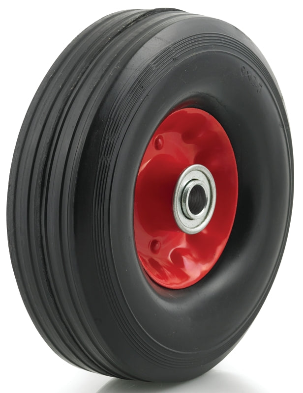 Dh Casters W-MH08212B5 Hub Wheel, Medium-Duty, Rubber