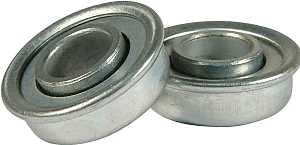 Dh Casters W-WB12118 Ball Bearing, 2 PK, 1/2 in ID x 1-1/8 in OD Dimensions