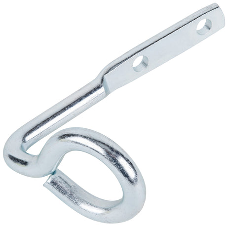 Hampton Small Zinc-Plated Silver Steel 4.125 in. L Rope Binding Hook 150 lb 1 pk, Pack of 10