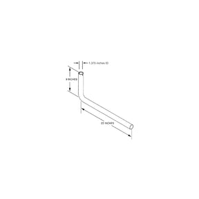 Onan 22 Tailpipe Kit For HGJAA/HGJAB