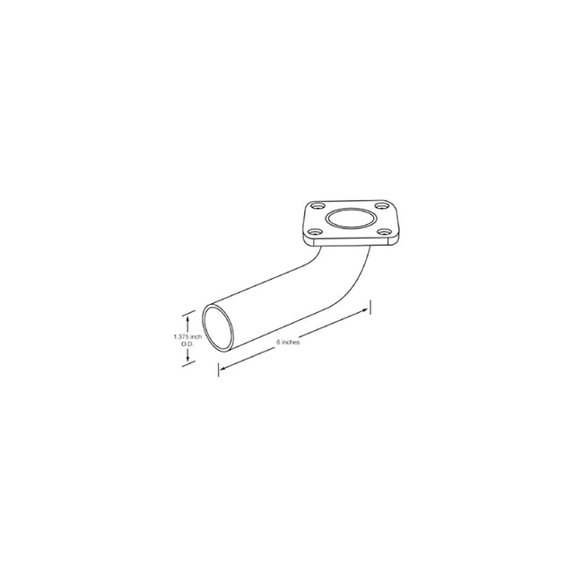 Onan 6 Exhaust Elbow