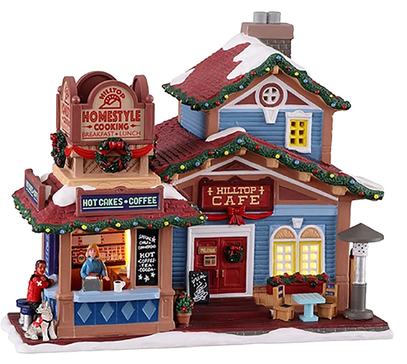 Lemax 15799 Christmas Hilltop Building Cafe