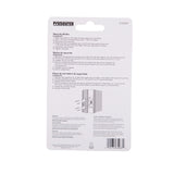 ProSource HSH-002SN-PS Security Strike, Steel, Satin Nickel, 3-5/8 in H, 1-1/4 in W