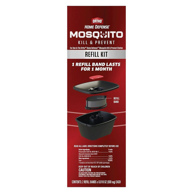 Ortho Home Defense 4615810 Mosquito Kill and Prevent Refill Kit