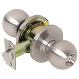 Tell Cortland Satin Chrome Classroom Lockset 1-3/4 in.