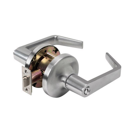 Tell Cortland Satin Chrome Classroom Lockset 2 in.