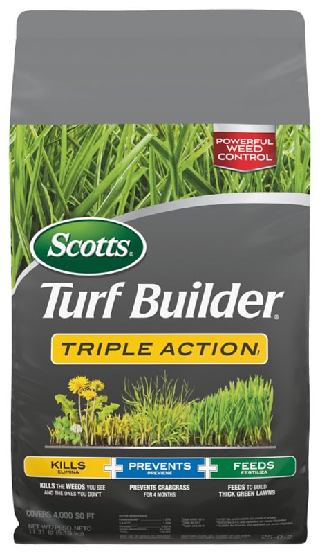 Scotts Turf Builder 26005 Lawn Fertilizer, 11.31 lb Bag, Granular