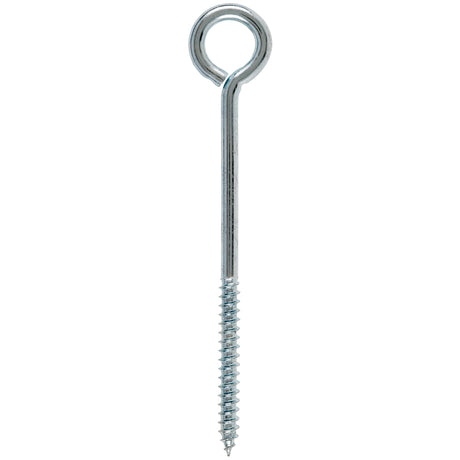 Hampton 1/4 in. X 5 in. L Zinc-Plated Steel Lag Thread Eyebolt, Pack of 10