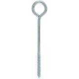 Hampton 5/16 in. X 6 in. L Zinc-Plated Steel Lag Thread Eyebolt, Pack of 10
