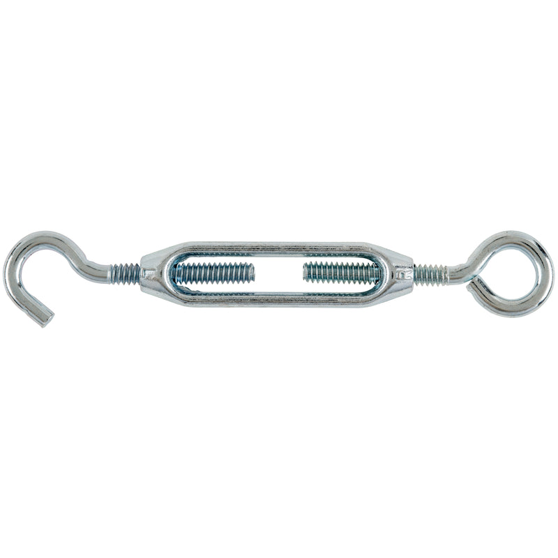 Hampton Zinc-Plated Aluminum/Steel Turnbuckle 70 lb, Pack of 10