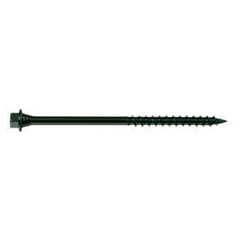 FastenMaster TimberLOK No. 10 X 4 in. L Hex Epoxy Coarse Wood Screws 12 pk