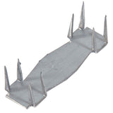 HILLMAN No. 2 1/2 in. Wood Joiner Galvanized Steel Wood Joiner Flat Head 16 pk, Pack of 5