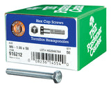HILLMAN M6-1.00 mm D X 50 mm L Heat Treated Steel Hex Head Cap Screw 50 pk