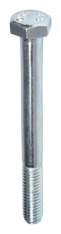 HILLMAN M6-1.00 mm D X 60 mm L Heat Treated Steel Hex Head Cap Screw 50 pk