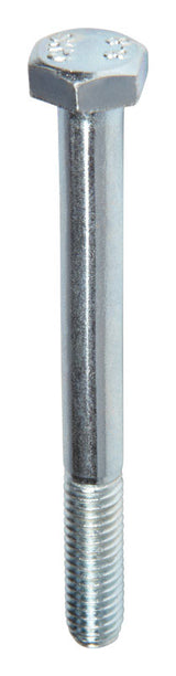 HILLMAN M6-1.00 mm D X 60 mm L Heat Treated Steel Hex Head Cap Screw 50 pk