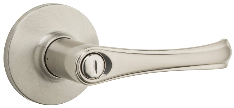 Weiser Grapevine Series 9SL30000-023 Privacy Lever, Satin Nickel, Residential, Universal Hand, 3 Grade