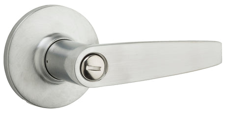 Weiser Winston Series 9SL30000-027 Privacy Lever, Satin Chrome, Residential, Universal Hand, 3 Grade