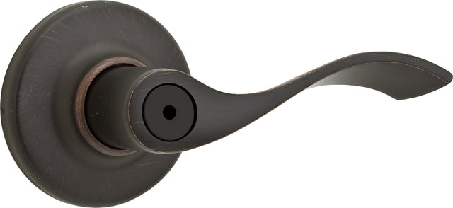 Weiser Belmont Series 9GLC3310-016 Privacy Lever, Venetian Bronze, Residential, Universal Hand, 3 Grade