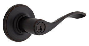 Weiser Belmont Series 9GLC5350-033 Entry Lever, Venetian Bronze, Residential, Re-Key Technology: SmartKey, 3 Grade