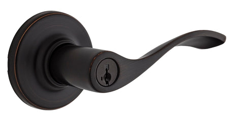 Weiser Belmont Series 9GLC5350-033 Entry Lever, Venetian Bronze, Residential, Re-Key Technology: SmartKey, 3 Grade