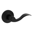 Weiser Safe Lock Layton 9SL10000-115 Passage Door Handle, Lever Handle, Matte Black, 1-3/8 to 1-3/4 in Thick Door