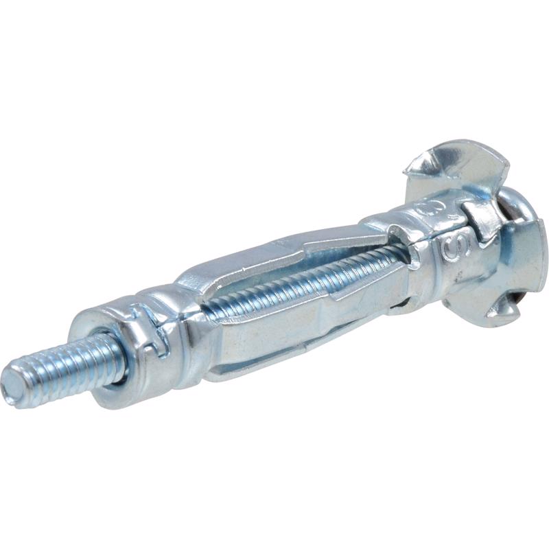 HILLMAN 1/8 in. D X 1/8 Short in. L Stainless Steel Pan Head Hollow Wall Anchors 100 pk