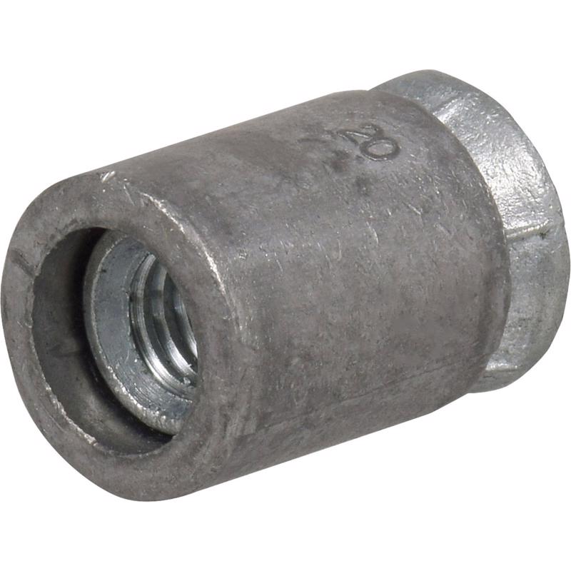 HILLMAN 5/16 in. D X 1 in. L Metal Pan Head Machine Screw Anchor 50 pk