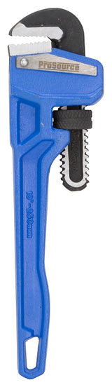 Vulcan JL40110 Pipe Wrench, 25 mm Jaw, 10 in L, Serrated Jaw, Carbon Steel, Powder-Coated, Heavy-Duty Handle