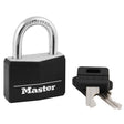 Master Lock 1-5/16 in. H X 1/2 in. W X 1-9/16 in. L Vinyl Covered Double Locking Covered Padlock