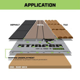 Stinger EXO50 48" x 250' Synth Felt Underlayment 11Mil 10SQRoll