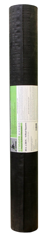 Stinger 342975 Synthetic Felt Underlayment, 250 ft L, 48 in W