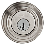 Kwikset 99800-123 Deadbolt, 1 Grade, K4 Key, Metal, Satin Nickel, 2-3/8 to 2-3/4 in Backset, KW1 Keyway