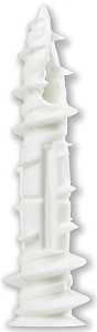 Cobra Anchors 750S Wall Anchor, 2-1/4 in L, Nylon, 85 lb, 2/PK