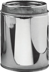 Selkirk 206006 Chimney Pipe, 6 in ID, 8 in OD, 6 in L, Stainless Steel, Pack of 2