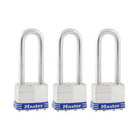 Master Lock 4-11/16 in. H X 1-3/4 in. W Laminated Steel Double Locking Exterior Padlock
