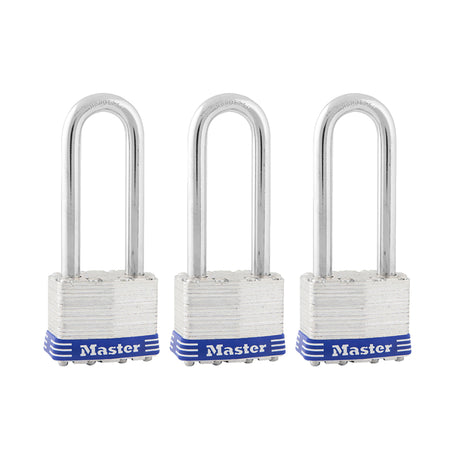 Master Lock 4-11/16 in. H X 1-3/4 in. W Laminated Steel Double Locking Exterior Padlock