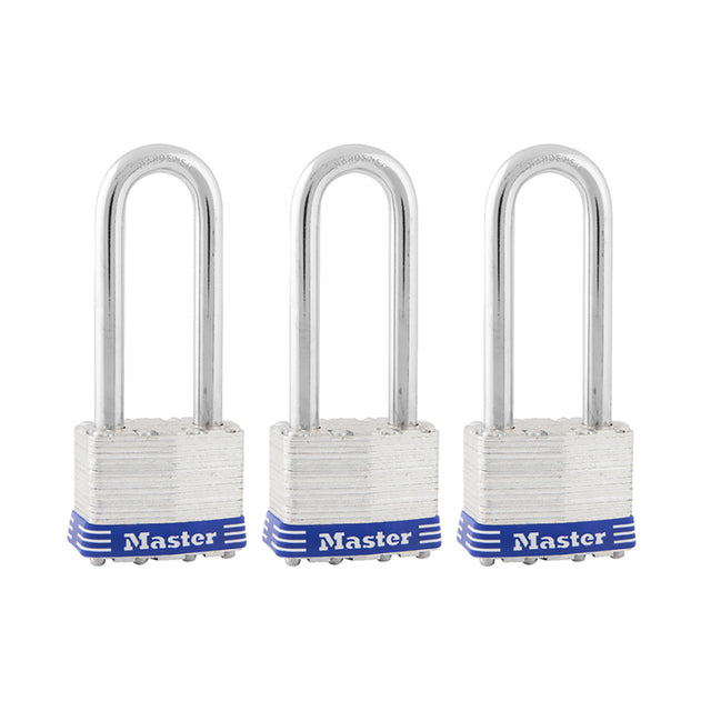 Master Lock 4-11/16 in. H X 1-3/4 in. W Laminated Steel Double Locking Exterior Padlock