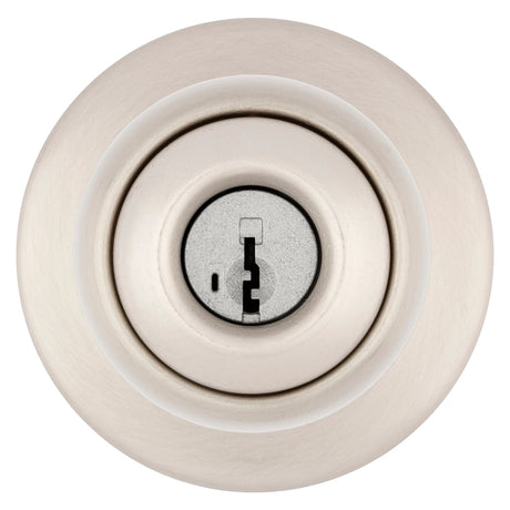 Kwikset 400P156ALRCSK3BX Entry Knob, Satin Nickel, K3 Keyway, 3 Grade, Pack of 3