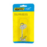 Seachoice Chrome-Plated Brass 3 in. L X 7.25 in. W Cabin Door Hook 1 pk