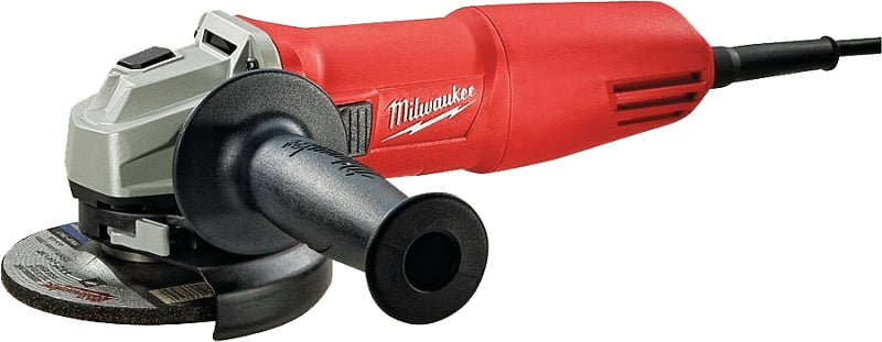 Milwaukee 6130-33 Angle Grinder, 7 A, 5/8-11 Spindle, 4-1/2 in Dia Wheel, 12,000 rpm Speed