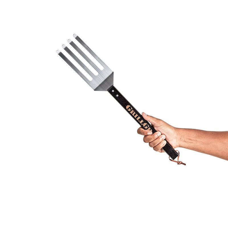 Grillgrate GTOOL Grate Tool, Stainless Steel Blade, Wood Handle