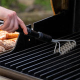 Grillgrate SSGVB Grate Valley Grill Brush, 4 in L Brush, Stainless Steel Bristle, Plastic Handle, 15 in L
