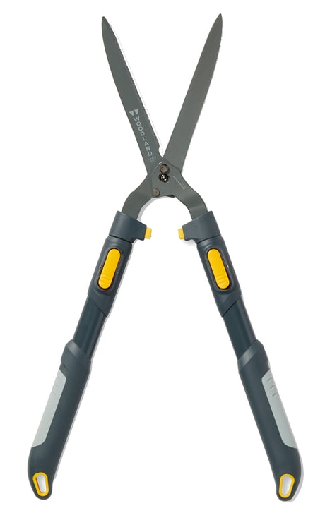 Woodland Tools Co LeverAction 20-4005-100 Heavy-Duty Extendable Hedge Shear, HCS Blade, 27 in OAL