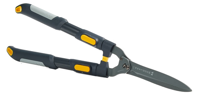 Woodland Tools Co LeverAction 20-4005-100 Heavy-Duty Extendable Hedge Shear, HCS Blade, 27 in OAL