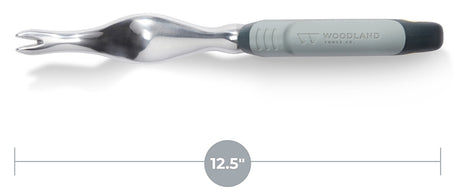 Woodland Tools Co 30-9009-100 Heavy-Duty Weeder, Aluminum Blade, Bowed, Split Tip Blade, Pack of 12