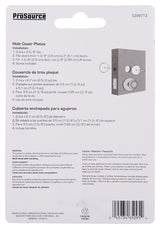 ProSource HSH-021-PS Hole Cover Plate, Steel, Polished Brass, For: 1-3/8 to 2 Thick Doors in